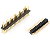 pitch5.08mm Pin header 5.08 间距 排针 180° DIP