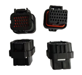 26芯连接器/3槽母插头黑色 SVD-7262BB-1020