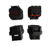 26芯连接器/4槽母插头黑色 SVD-7264DD-1040